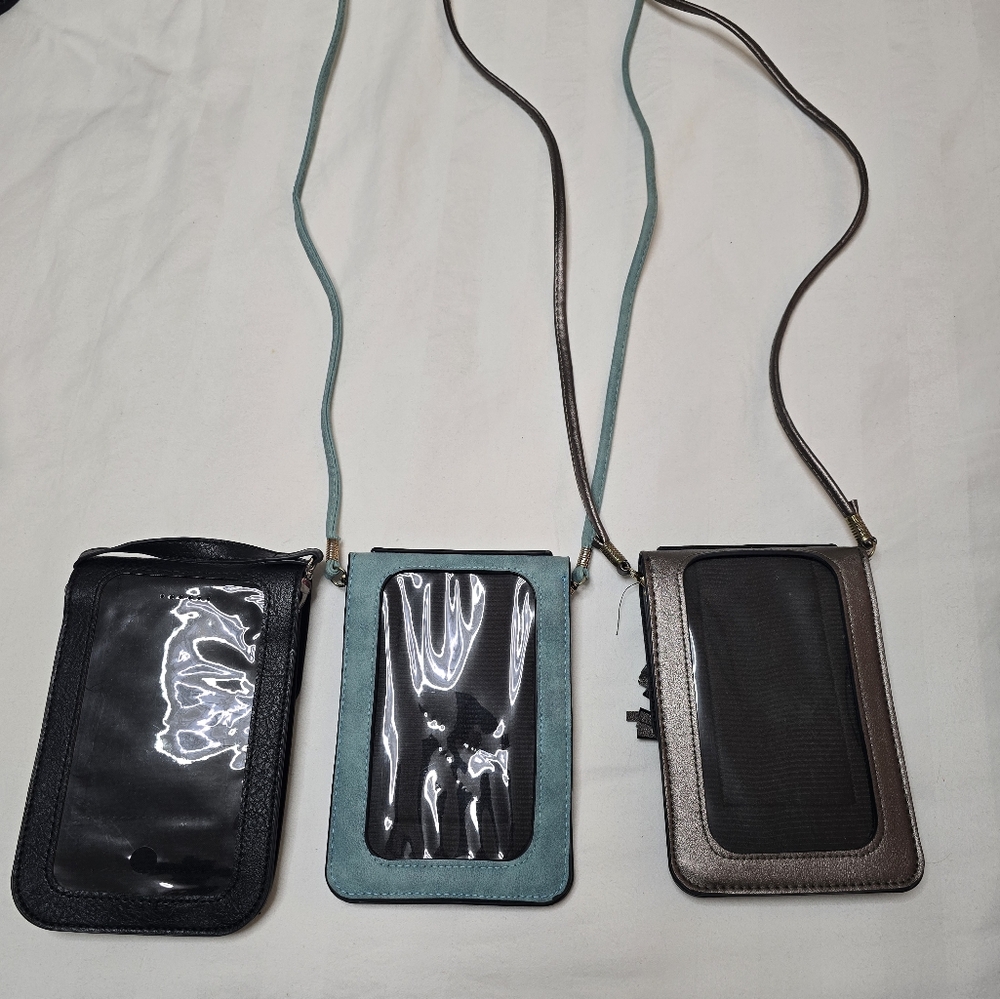4 phone crossbody holder